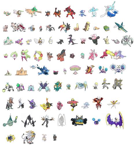 all 7 gen pokemon